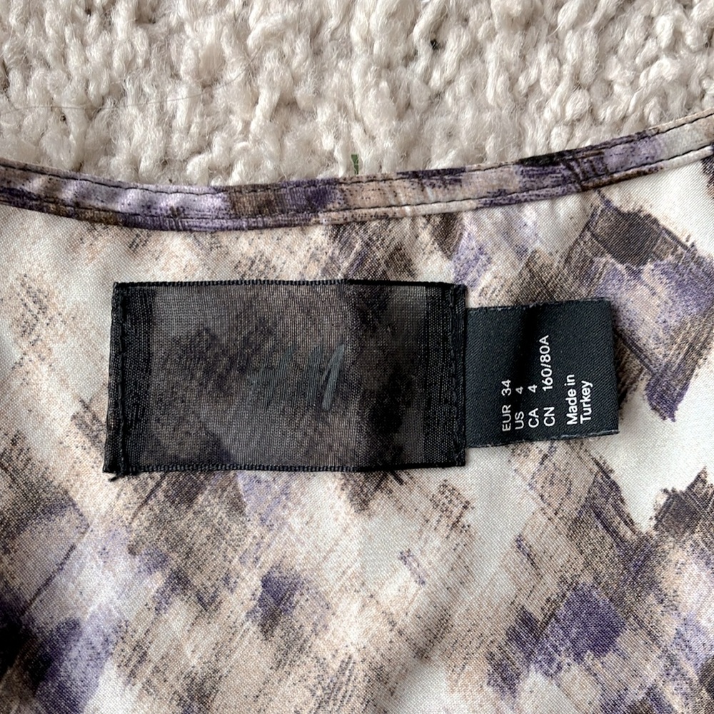 H&M | Leopard Print Ruffled Mini Dress - Picture 7 of 9